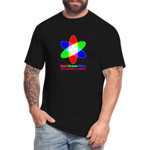 Primary colors: RGB Origins - Men's Tall T-Shirt