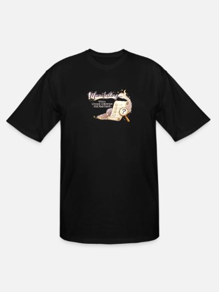 Manifesting Magic Checklist - Men's Tall T-Shirt - black