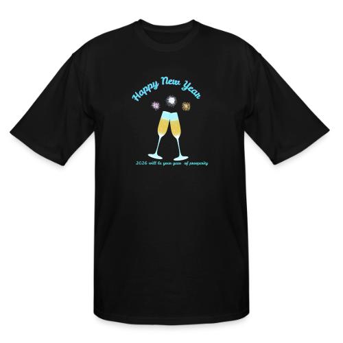 Happy New Year 2026 Prosperity Design - Men's Tall T-Shirt