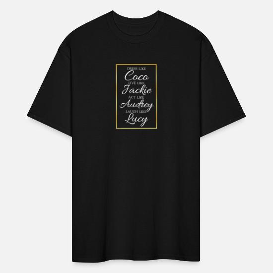 dress like coco shirt Dress Like Coco Live Like Jackie T-Shirt Premium Soft Cotton Funny Tees Gift NEW