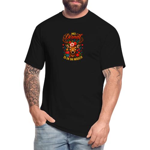 Mei Dirndl is in da Wäsch - Men's Tall T-Shirt