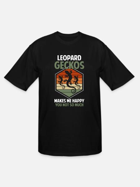 Lizard Terrarium Lizardman - Men's Tall T-Shirt - black