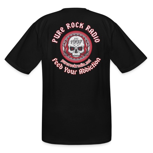 PRR Molenoise Skull (Front) + Circle Logo (Back) - Men's Tall T-Shirt