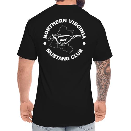 Heritage white on black logo t-shirt - Men's Tall T-Shirt