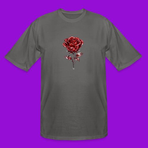 2 Set - Silver and Gold Roses - Men's Tall T-Shirt