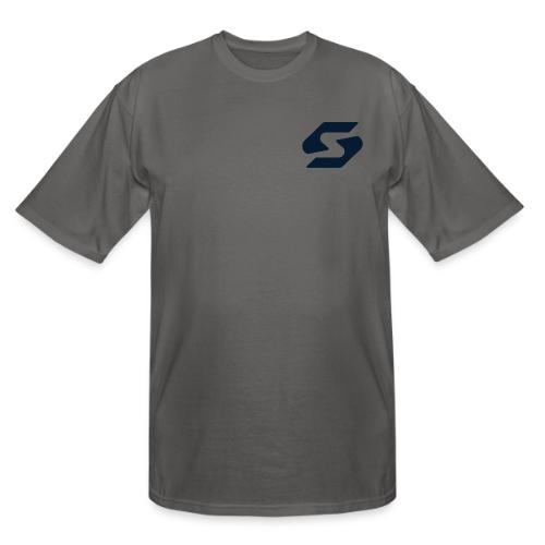 black snap logo - Men's Tall T-Shirt