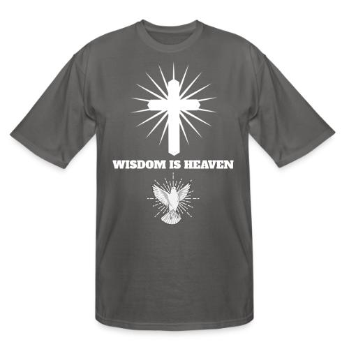 Wisdom is Heaven - Men's Tall T-Shirt
