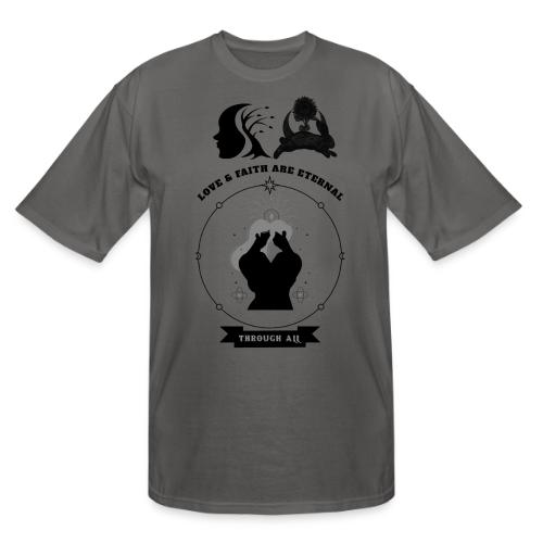 Love & Faith - Men's Tall T-Shirt