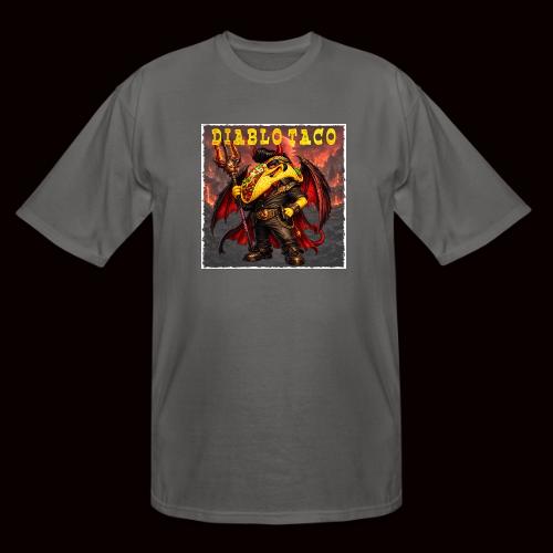 The Diablo Taco Spicy Demon Character - Men's Tall T-Shirt