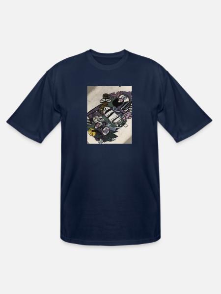 Artist - Men's Tall T-Shirt - navy