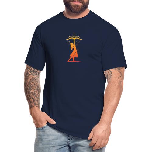 Sagittarius Archer Zodiac Fire Sign - Men's Tall T-Shirt