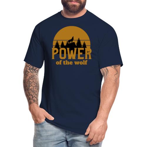 Power Of The Wolf - Men's Tall T-Shirt