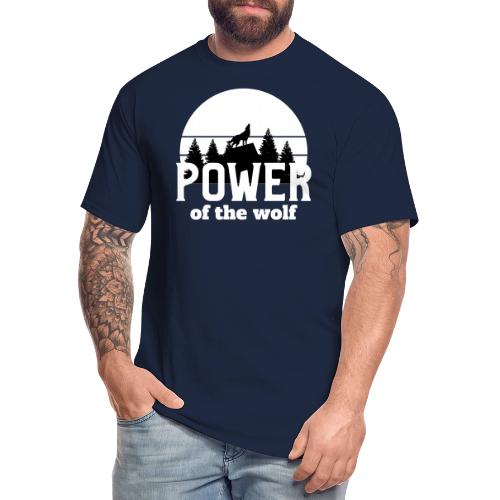 Power Of The Wolf - Men's Tall T-Shirt