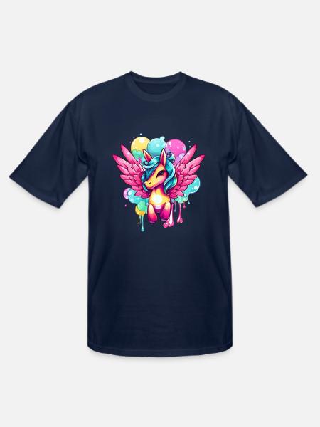Pegasus - Men's Tall T-Shirt - navy