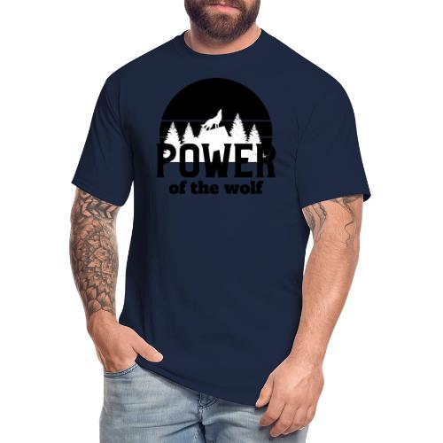 Power Of The Wolf - Men's Tall T-Shirt