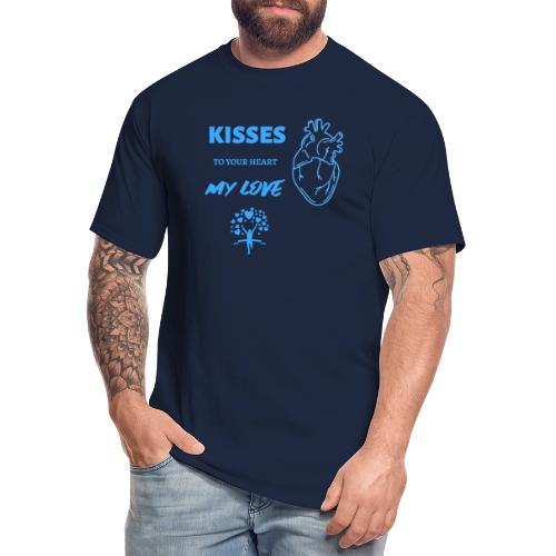 Kisses To Your Heart - Men's Tall T-Shirt