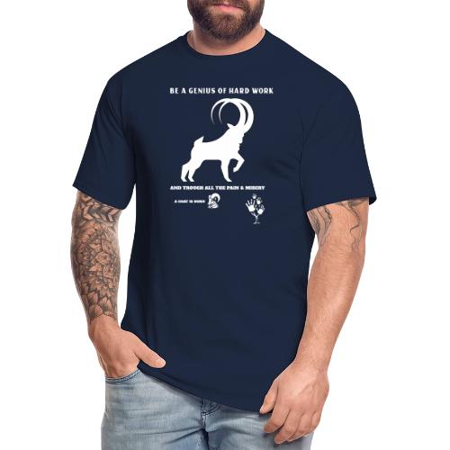 Be A Genius Of Hard Work - Men's Tall T-Shirt