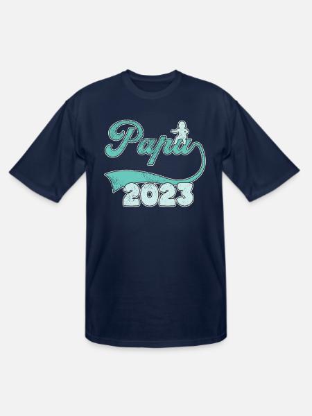 papa 2023 - Men's Tall T-Shirt - navy
