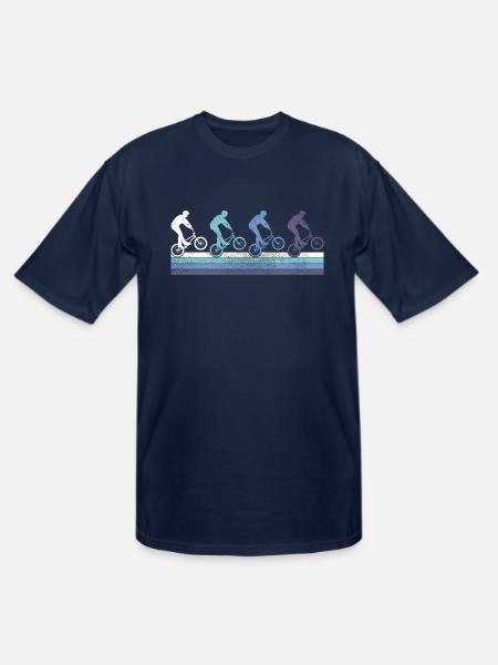 BMX Action - Men's Tall T-Shirt - navy