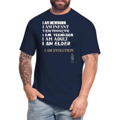 I Am Evolution - Men's Tall T-Shirt