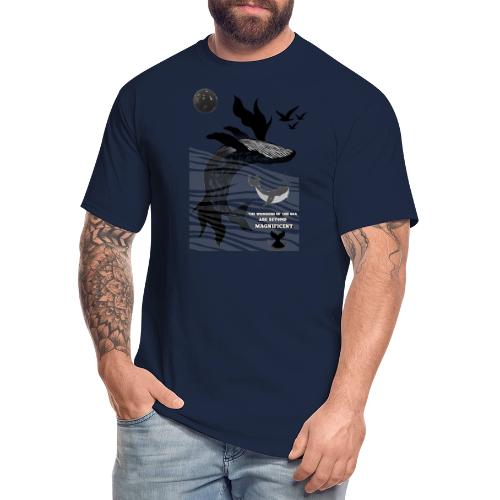 The Wonders Of The Sea - Men's Tall T-Shirt