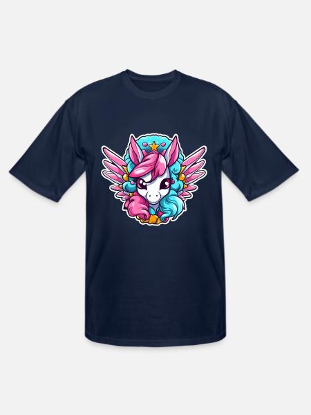Pegasus - Men's Tall T-Shirt - navy