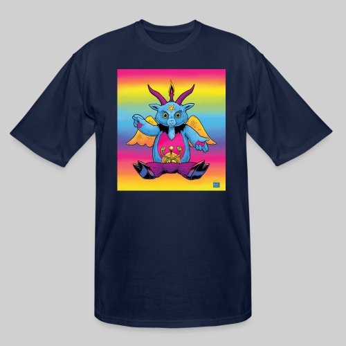 Rainbow Baphomet - Men's Tall T-Shirt