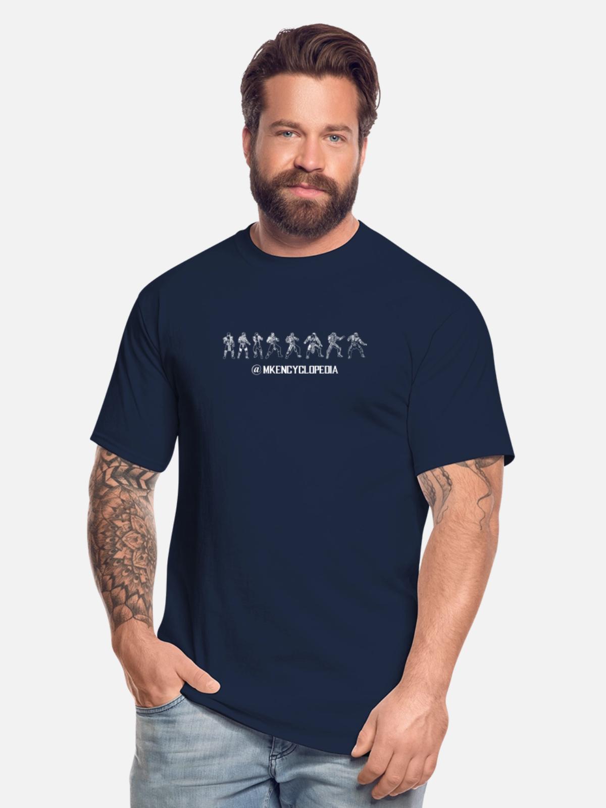 Evolution Sub Zero - Men's Tall T-Shirt - navy - Front - Brady (186cm)