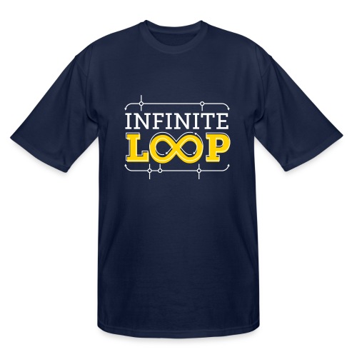 Infinite Loop - Men's Tall T-Shirt