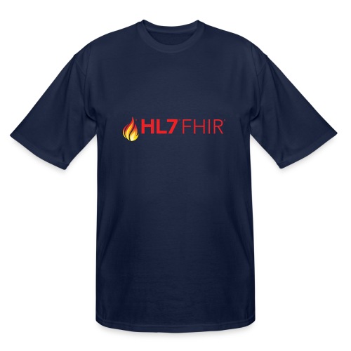 HL7 FHIR Logo - Men's Tall T-Shirt
