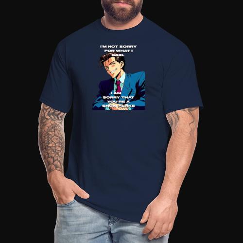 Not sorry - Men's Tall T-Shirt