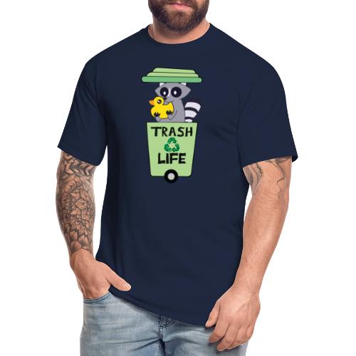 Trash Life Panda - Men's Tall T-Shirt