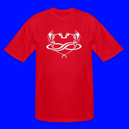 Polydragon (white) - Men's Tall T-Shirt