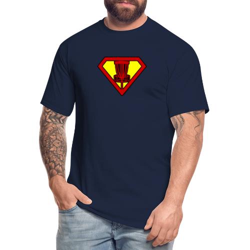 Super Hero Disc Golfer Shirt and Gifts - Men's Tall T-Shirt