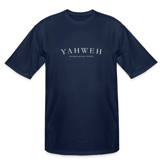 Yahweh Established 0000 in white