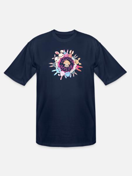 Cuteness Overload - Men's Tall T-Shirt - navy