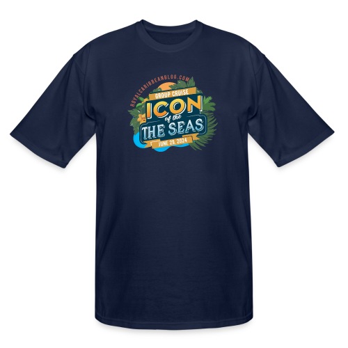 Icon of the Seas group cruise - Men's Tall T-Shirt