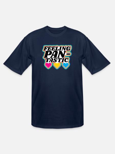 Feeling Pan Tastic - Men's Tall T-Shirt - navy