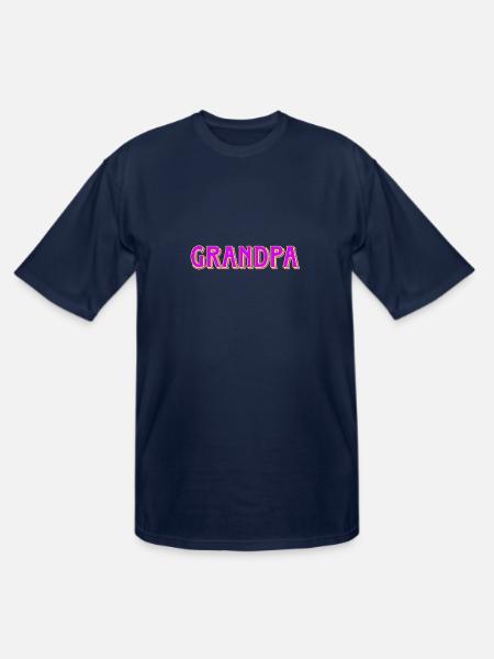 grandpa - Men's Tall T-Shirt - navy
