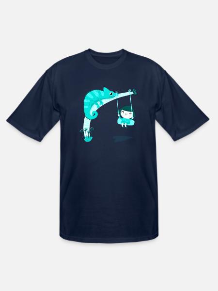 Chameleon - Men's Tall T-Shirt - navy