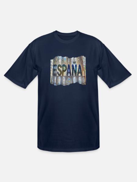 ESPAÑA 24 1 - Men's Tall T-Shirt - navy