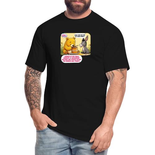 Honey Bear - Fire Tyrants - Men's Tall T-Shirt