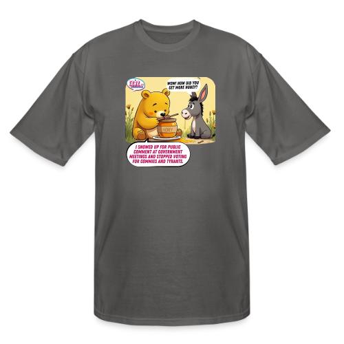 Honey Bear - Fire Tyrants - Men's Tall T-Shirt