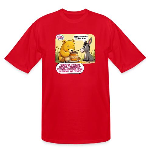 Honey Bear - Fire Tyrants - Men's Tall T-Shirt
