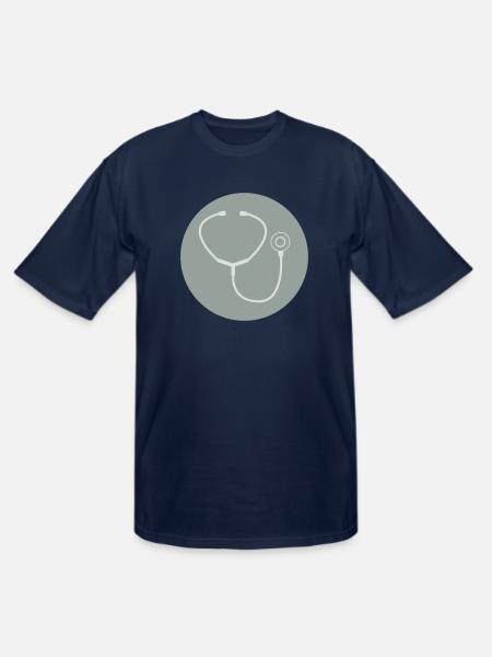 Stethoscope - Men's Tall T-Shirt - navy