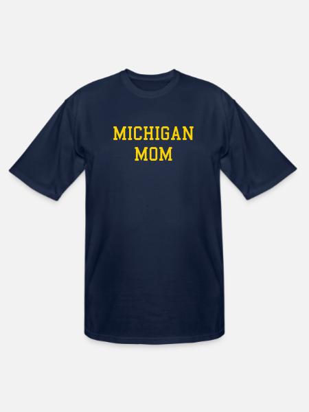 Michigan Mom - Men's Tall T-Shirt - navy