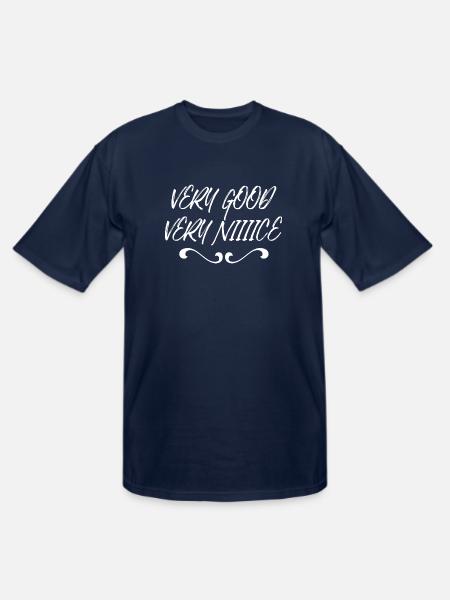 Very good very nice - Men's Tall T-Shirt - navy