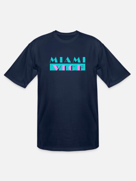 Miami Vice - Men's Tall T-Shirt - navy