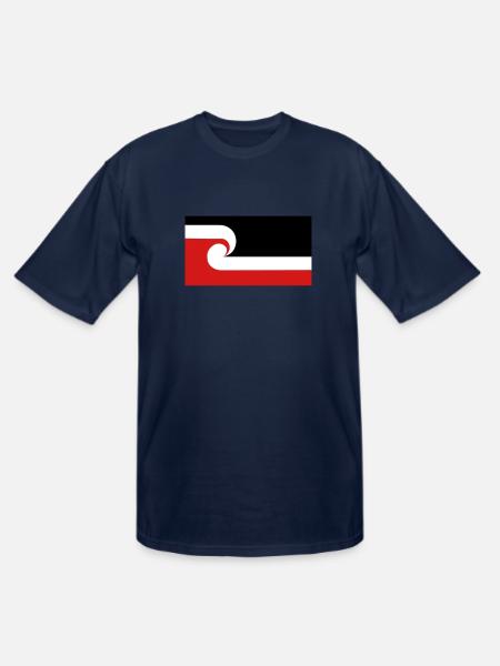 Maori Flag - Men's Tall T-Shirt - navy