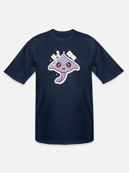Manta Lover - Men's Tall T-Shirt - navy